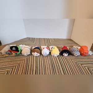 NWT Lot of 9 Disney Star Wars TSUM TSUM Mini Plush figures Disney Parks New